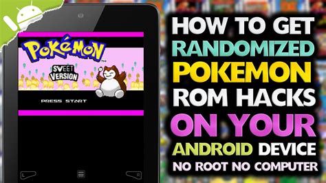 Android: How to Get Randomized Pokemon ROM Hacks (NO .